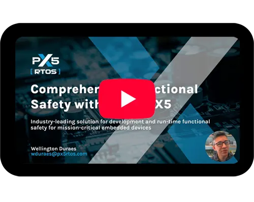 PX5 RTOS, Safest RTOS is even safer with IAR!