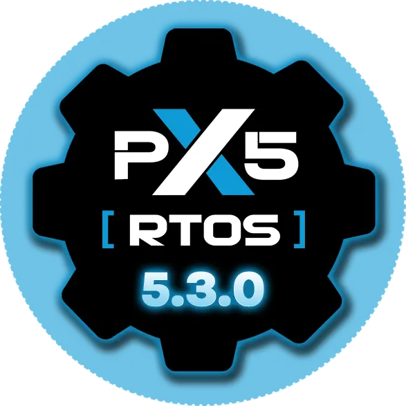 PX5 RTOS version 5.3.0 logo