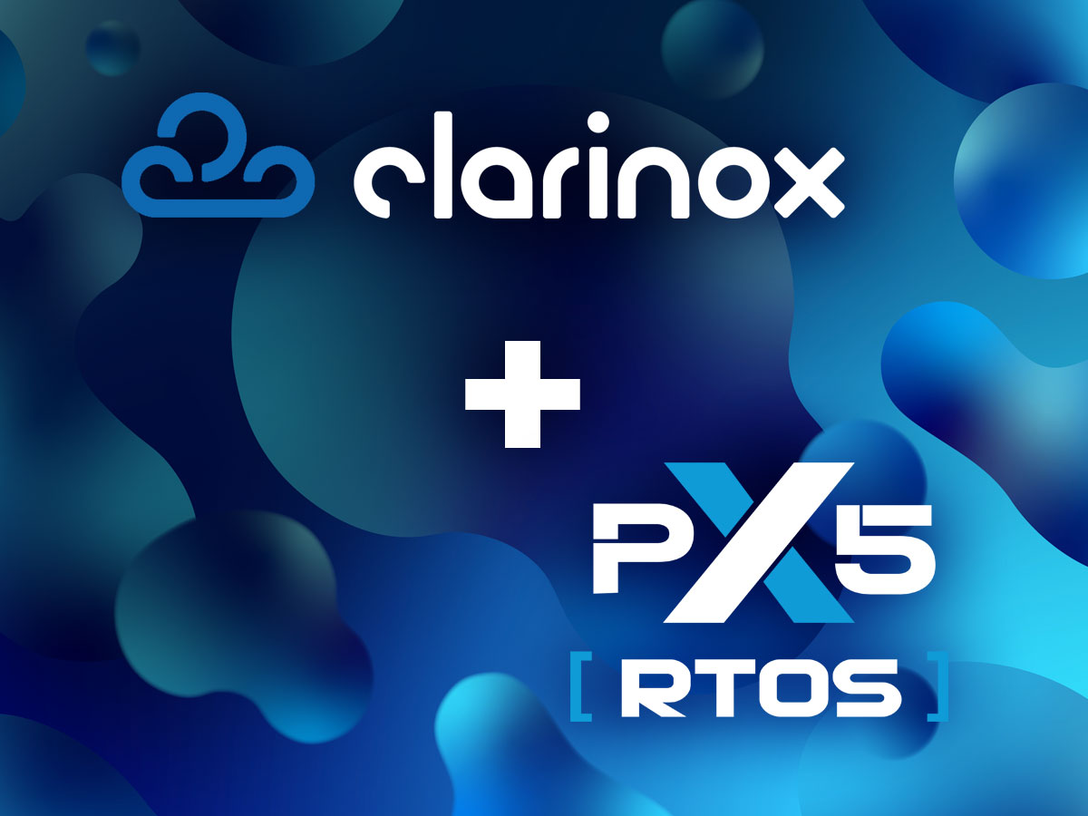 Clarinox Technologies with the PX5 RTOS