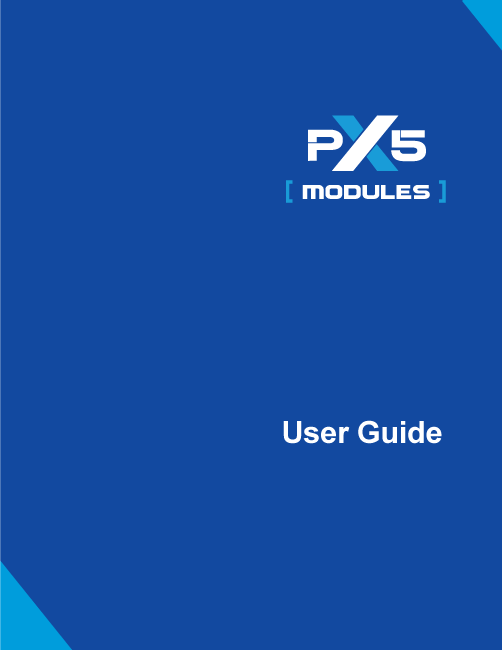 User Guide Cover